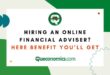 Hiring an Online Financial Adviser